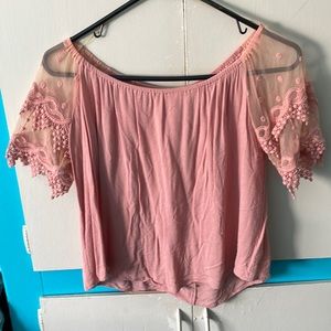Pink shirt